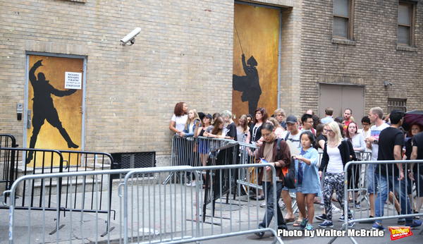 Photo Coverage: Fans Gather for Lin-Manuel Miranda's Final Performance in HAMILTON Image
