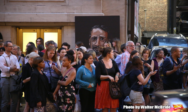 Photo Coverage: Fans Gather for Lin-Manuel Miranda's Final Performance in HAMILTON Image