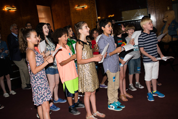 Photo Flash: SCHOOL OF ROCK and FUN HOME Pass Ziggy Bear to Radio City's NEW YORK SPECTACULAR Image