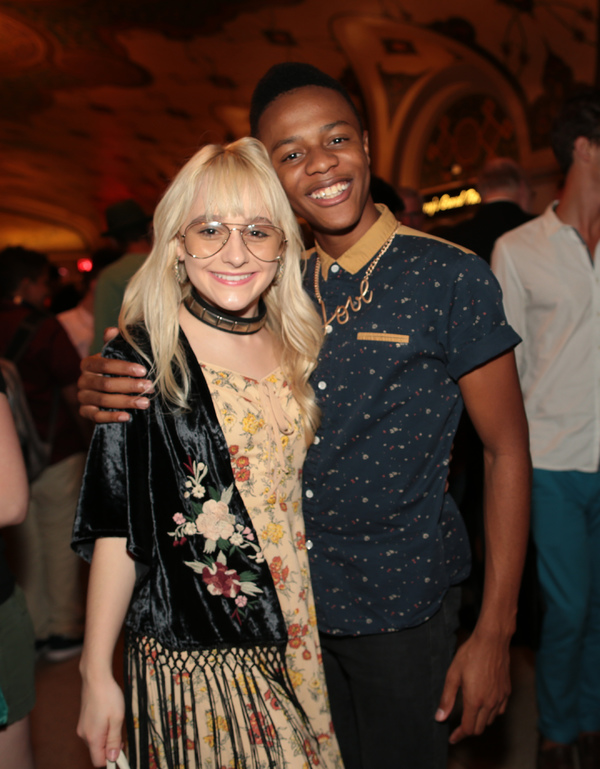 Sophia Anne Caruso and Deandre Sevon  Photo