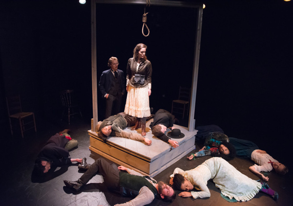 Photo Flash: First Look at spit&vigor's THE EXECUTION OF MRS. COTTON at IRT Theater Image