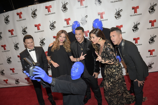 Photo Flash: Blue Man Group Appears on Telemundo's LA VOZ KIDS Grand Finale 