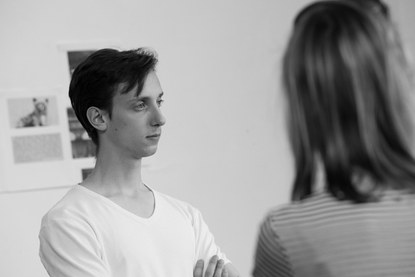 Exclusive Photo Flash: In Rehearsal with Gate Theatre's DIARY OF A MADMAN Image