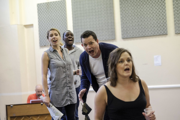 Photo Flash: In Rehearsal with Kander & Ebb's THE WORLD GOES ROUND in Scarborough Image