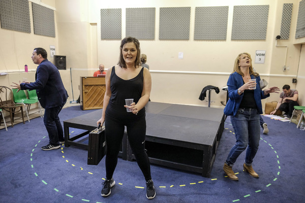 Photo Flash: In Rehearsal with Kander & Ebb's THE WORLD GOES ROUND in Scarborough Image