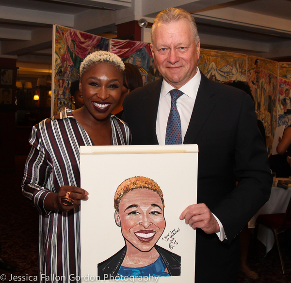 Photo Coverage: Tony Winner Cynthia Erivo Unveils Her New Portrait at Sardi's! Image