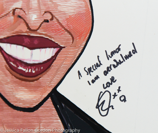 Photo Coverage: Tony Winner Cynthia Erivo Unveils Her New Portrait at Sardi's! Image