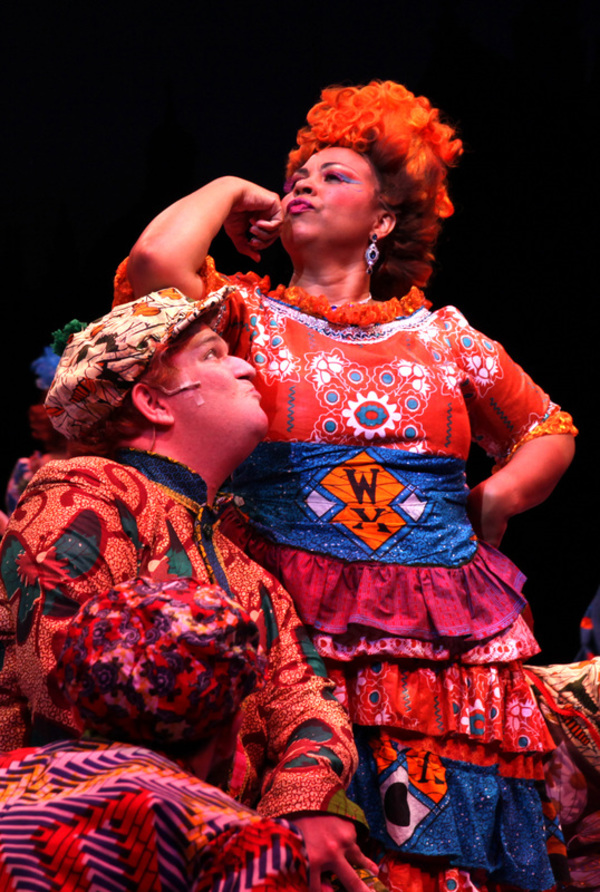 Janelle A. Robinson (Mrs. Corry) with Jennie Boone in North Shore Music Theatre''s pr Photo