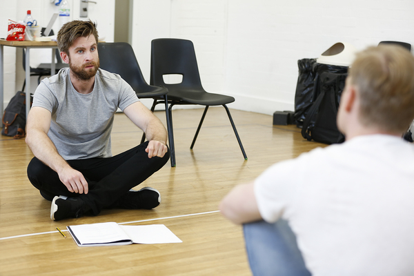 Photo Flash: Rehearsals Begin for UK Premiere of STALKING THE BOGEYMAN Image