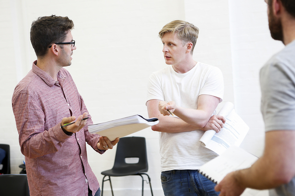 Photo Flash: Rehearsals Begin for UK Premiere of STALKING THE BOGEYMAN Image