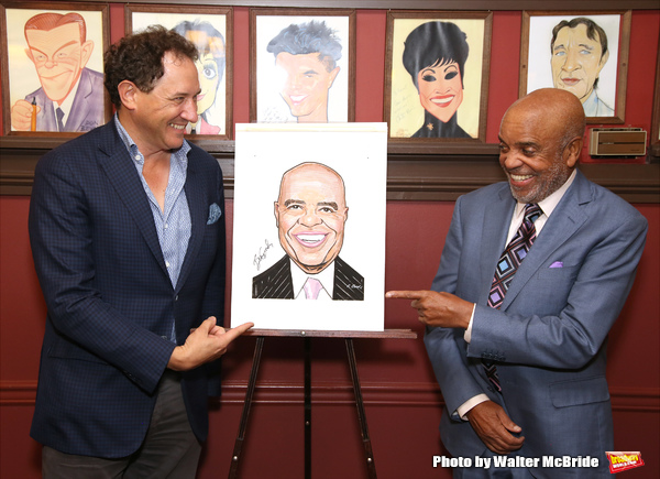 Producer Kevin McCollum with Berry Gordy Photo