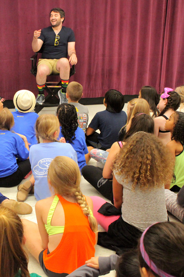 Photo Flash: SCHOOL OF ROCK's Alex Brightman Mentors Broadway Artists Alliance Students Image