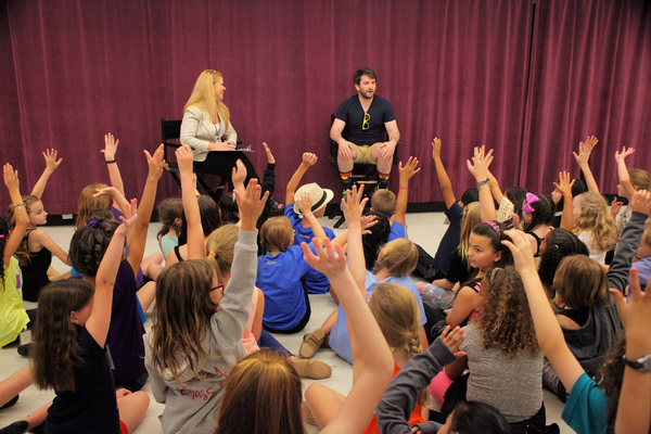 Photo Flash: SCHOOL OF ROCK's Alex Brightman Mentors Broadway Artists Alliance Students Image