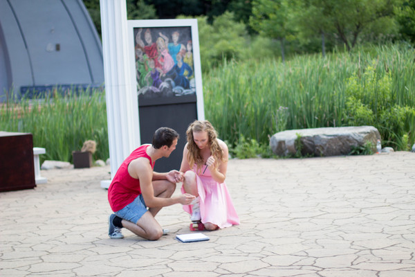 Matthew Pecek and Paige Martin Photo