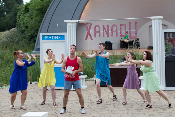 Photo Flash: Sneak Peak of Penny Seats Theatre Company's XANADU 