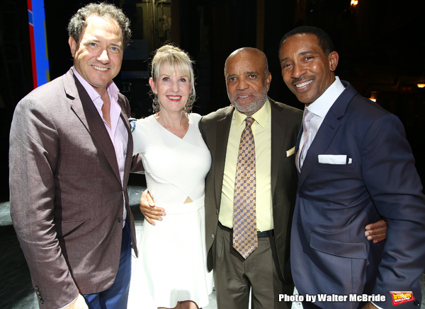 Kevin McCollum, Patricia Wilcox, Berry Gordy and Charles Randolph-Wright  Photo