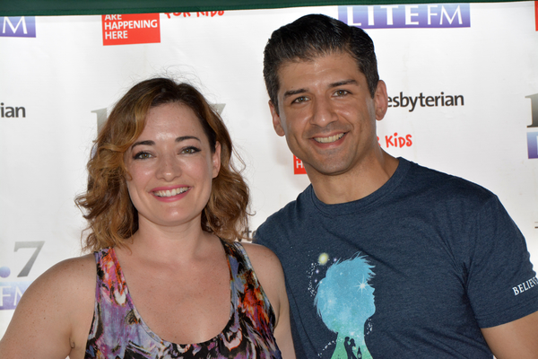 Laura Michelle Kelly and Tony Yazbeck Photo