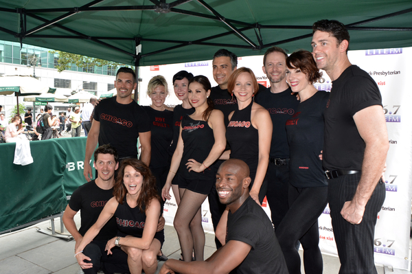 Photo Coverage: Casts of MOTOWN, CHICAGO & More Return to Broadway in Bryant Park!  Image