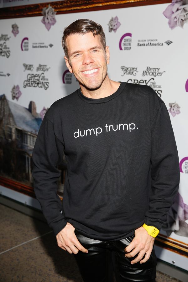 Perez Hilton arrives for the opening night performance of 
