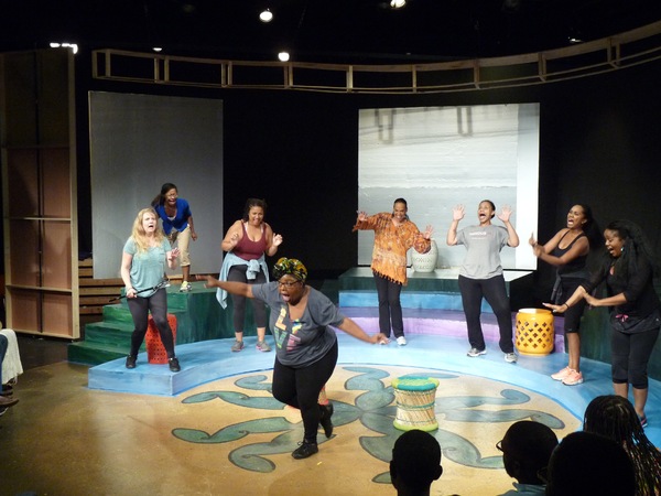 Photo Flash: In Rehearsal with 'DA KINK IN MY HAIR at Horizon Theatre Image