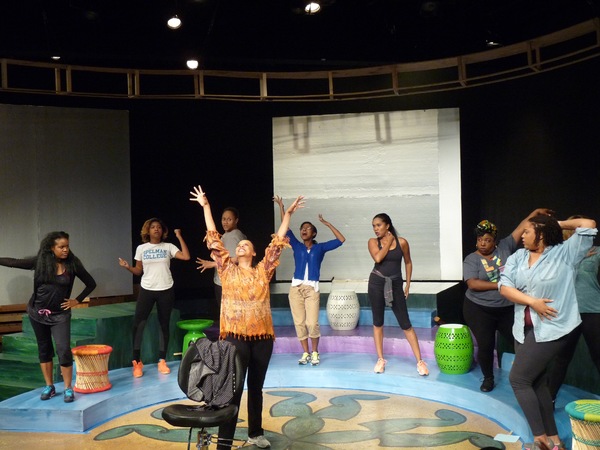 Photo Flash: In Rehearsal with 'DA KINK IN MY HAIR at Horizon Theatre Image
