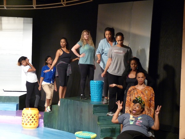 Photo Flash: In Rehearsal with 'DA KINK IN MY HAIR at Horizon Theatre Image