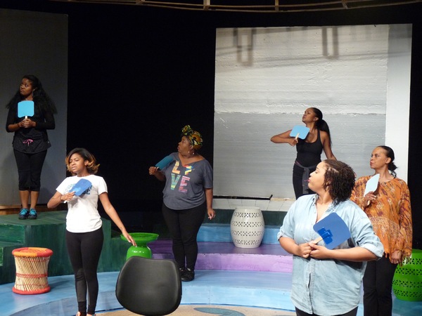 Photo Flash: In Rehearsal with 'DA KINK IN MY HAIR at Horizon Theatre Image
