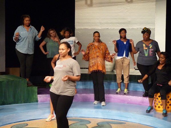 Photo Flash: In Rehearsal with 'DA KINK IN MY HAIR at Horizon Theatre Image