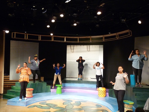 Photo Flash: In Rehearsal with 'DA KINK IN MY HAIR at Horizon Theatre Image
