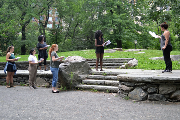 Photo Flash: A Look Inside Rehearsals of Everyday Inferno's IPHIGENIA AMONG THE TAURIANS Image