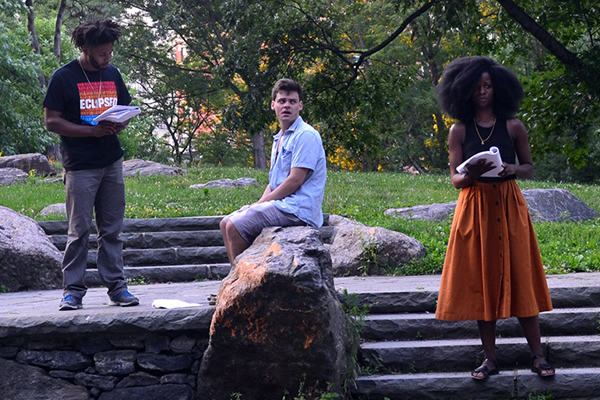 Photo Flash: A Look Inside Rehearsals of Everyday Inferno's IPHIGENIA AMONG THE TAURIANS Image