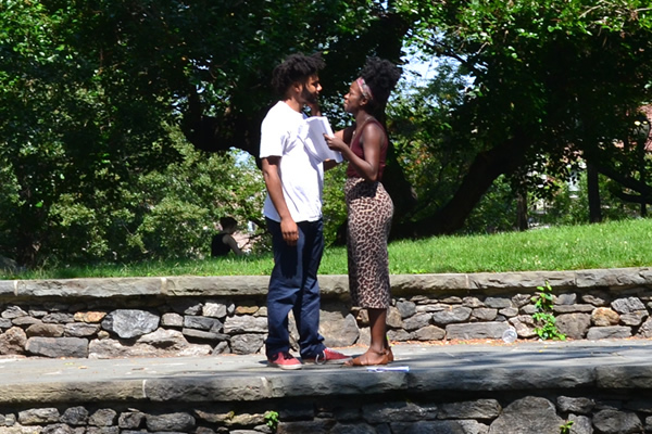 Photo Flash: A Look Inside Rehearsals of Everyday Inferno's IPHIGENIA AMONG THE TAURIANS Image