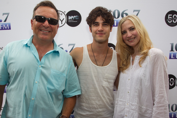 Bob Bronson, Darren Criss, Christine Nagy Photo