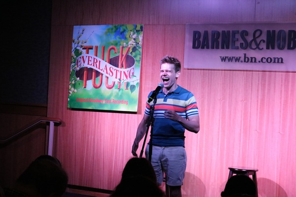 Photo Flash: Andrew Keenan-Bolger, Miller & Tysen and More Sign TUCK EVERLASTING Album at Barnes & Noble Image