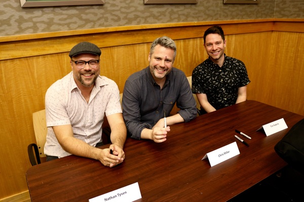 Photo Flash: Andrew Keenan-Bolger, Miller & Tysen and More Sign TUCK EVERLASTING Album at Barnes & Noble Image