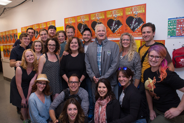 Photo Flash: Drew Carey Visits 'GENTLEMAN'S GUIDE' at 5th Avenue Theatre Image