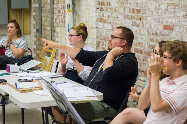 Photo Flash: NOW. HERE. THIS. In Rehearsal Image
