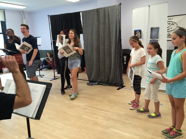Photo Flash: In Rehearsal with New Musical SUMMER ROCK Image