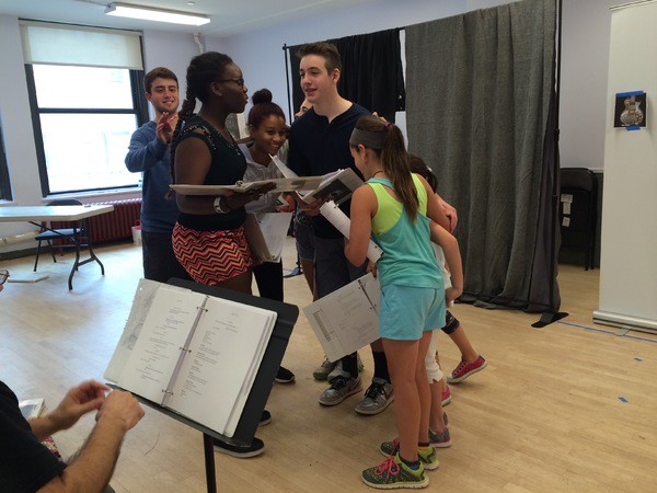 Photo Flash: In Rehearsal with New Musical SUMMER ROCK  Image