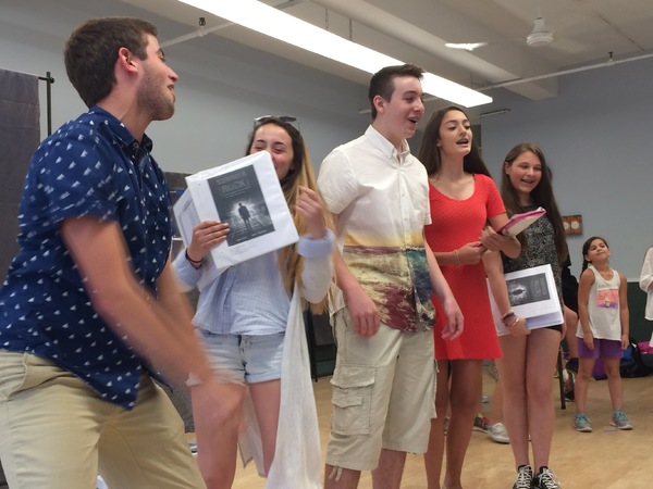 Photo Flash: In Rehearsal with New Musical SUMMER ROCK Image