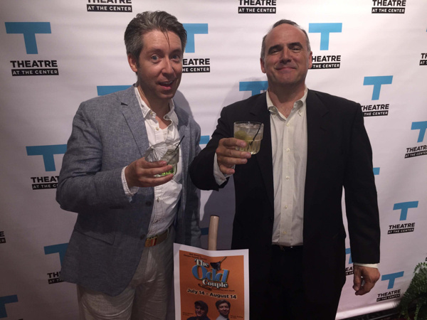 Photo Flash: THE ODD COUPLE Celebrates Opening Night at Theatre at the Center 
