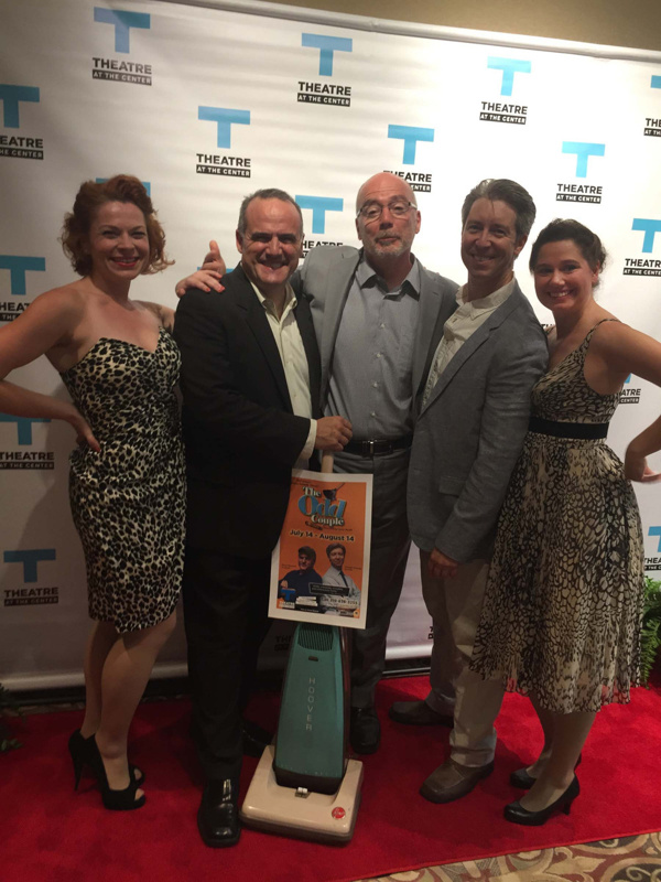 Photo Flash: THE ODD COUPLE Celebrates Opening Night at Theatre at the Center Image