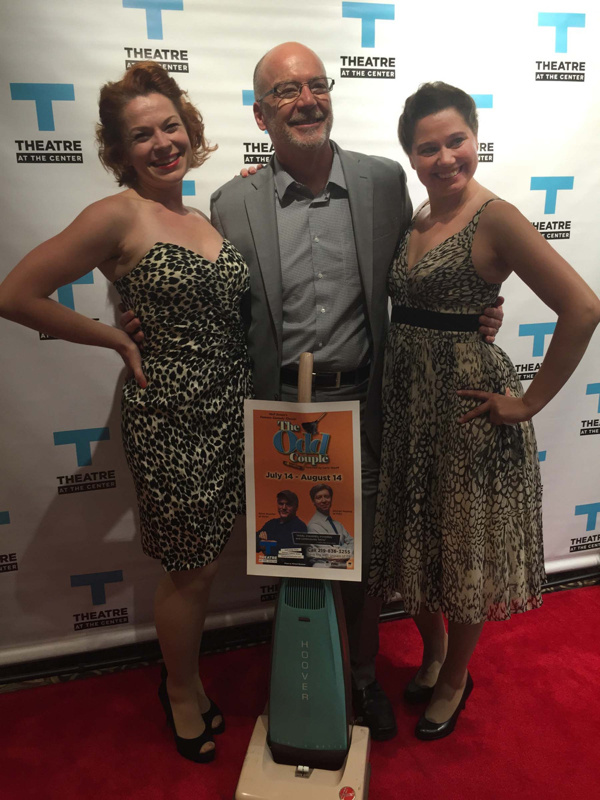 Photo Flash: THE ODD COUPLE Celebrates Opening Night at Theatre at the Center Image