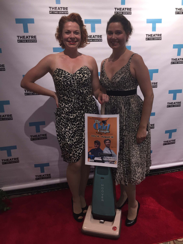 Photo Flash: THE ODD COUPLE Celebrates Opening Night at Theatre at the Center Image