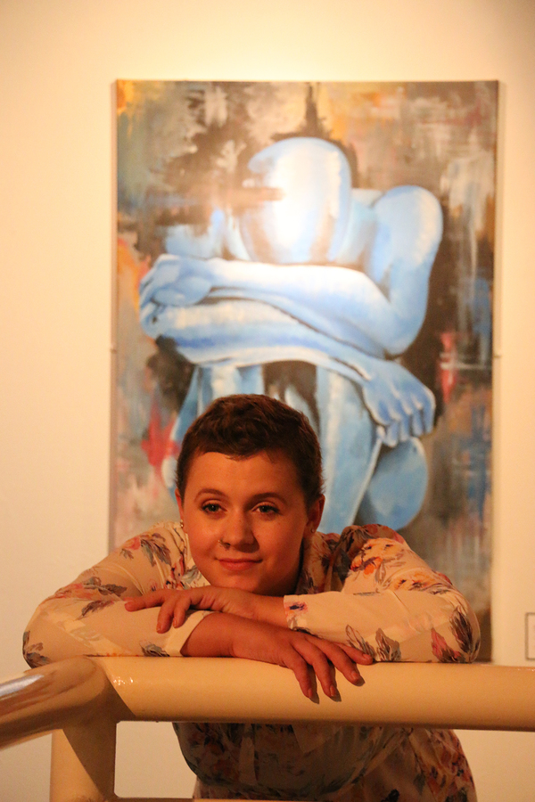 Photo Flash: Teenage Artist Draws on Cancer Battle for Warrington Museum Exhibition Image