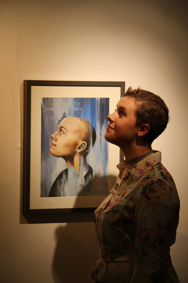 Photo Flash: Teenage Artist Draws on Cancer Battle for Warrington Museum Exhibition 