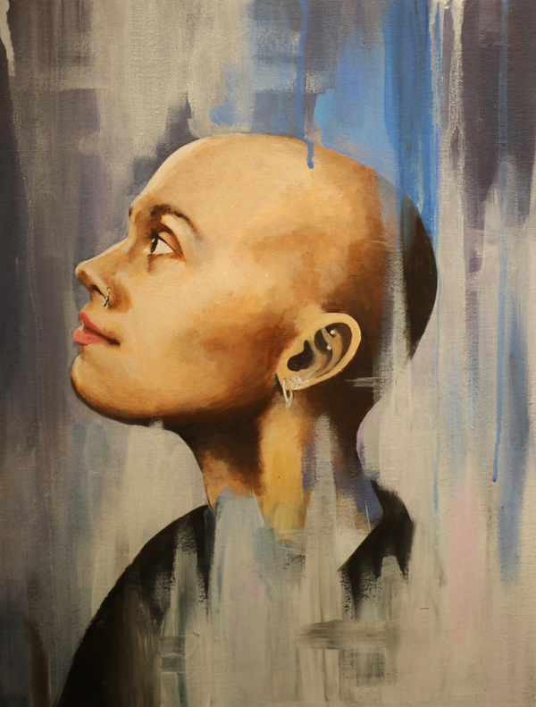 Photo Flash: Teenage Artist Draws on Cancer Battle for Warrington Museum Exhibition Image