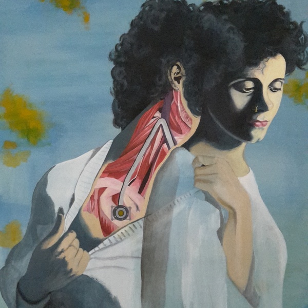 Photo Flash: Teenage Artist Draws on Cancer Battle for Warrington Museum Exhibition Image