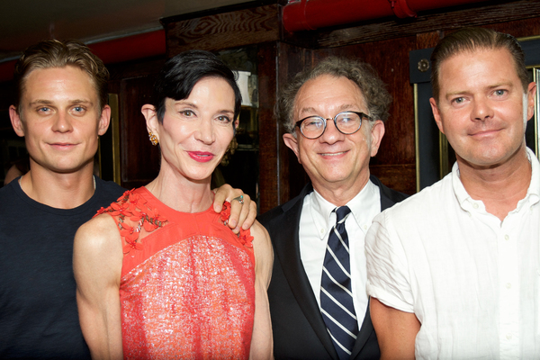 Billy Magnussen, Amy Fine Collins, William Ivey Long, Clarke Thorell Photo