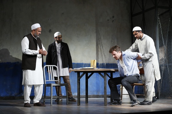 Photo Flash: First Look at THE INVISIBLE HAND at Westport Country Playhouse Image